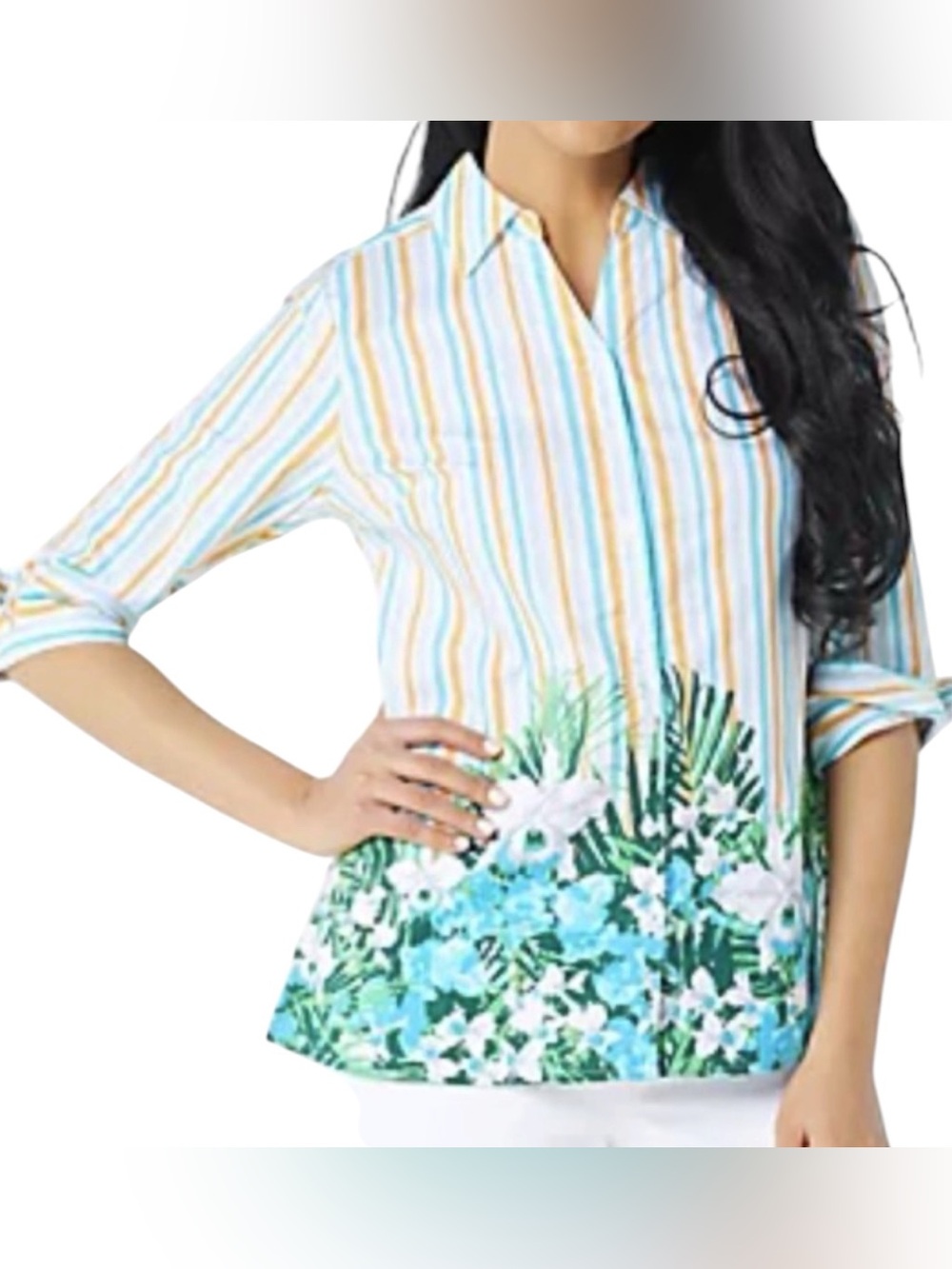 Denim & Co. Tunic Top